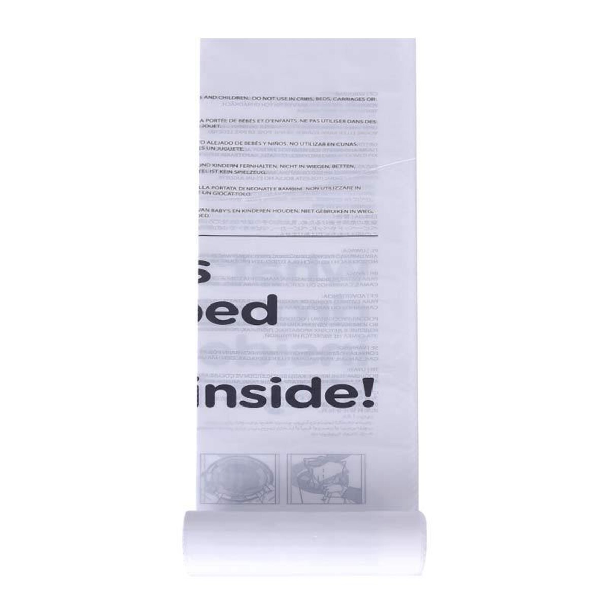 Worki Magic na zużyte pieluchy, trzywarstwowe