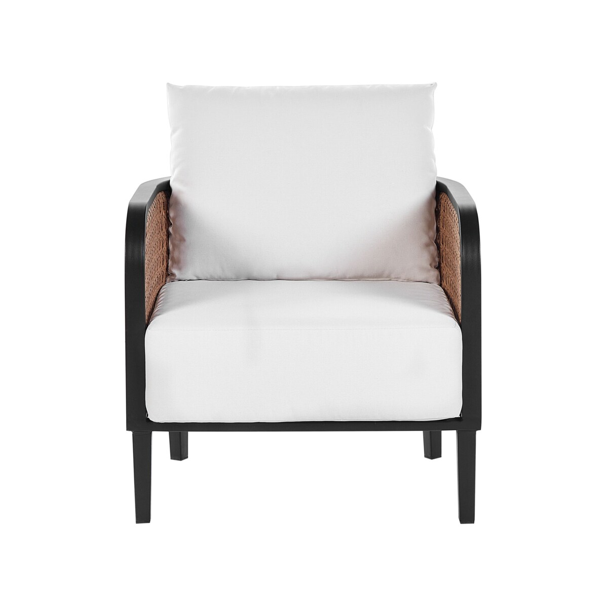 Zestaw ogrodowy 5-osobowy złamana biel MONTEFALCO