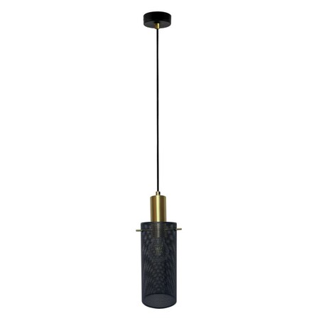 Lampa salonowa wisząca Tirana LP-945/1P BK Light Prestige glamour czarna