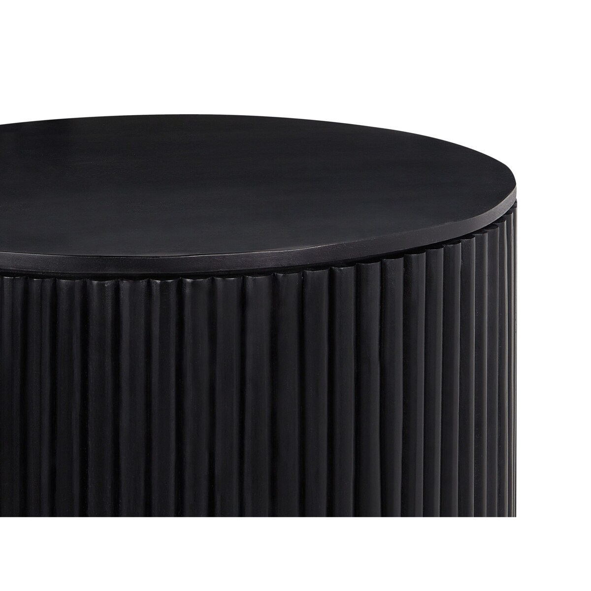 Stolik kawowy Drewno mango Czarny KIRKWOOD