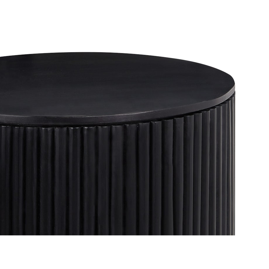 Stolik kawowy Drewno mango Czarny KIRKWOOD