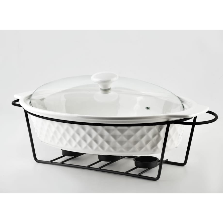 MODERN KITCHEN Naczynie z podgrzewaczem 2,6L 42x28x17,5cm