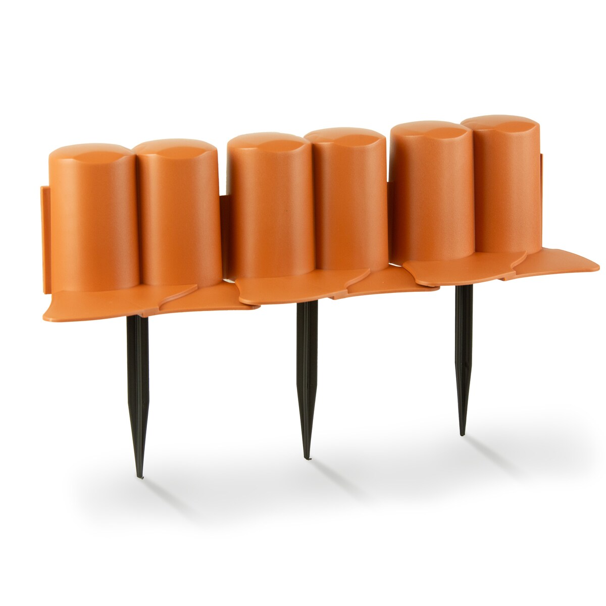 Płotek Ogrodowy 3,02 M Obrzeże Trawnikowe Palisada Terakota