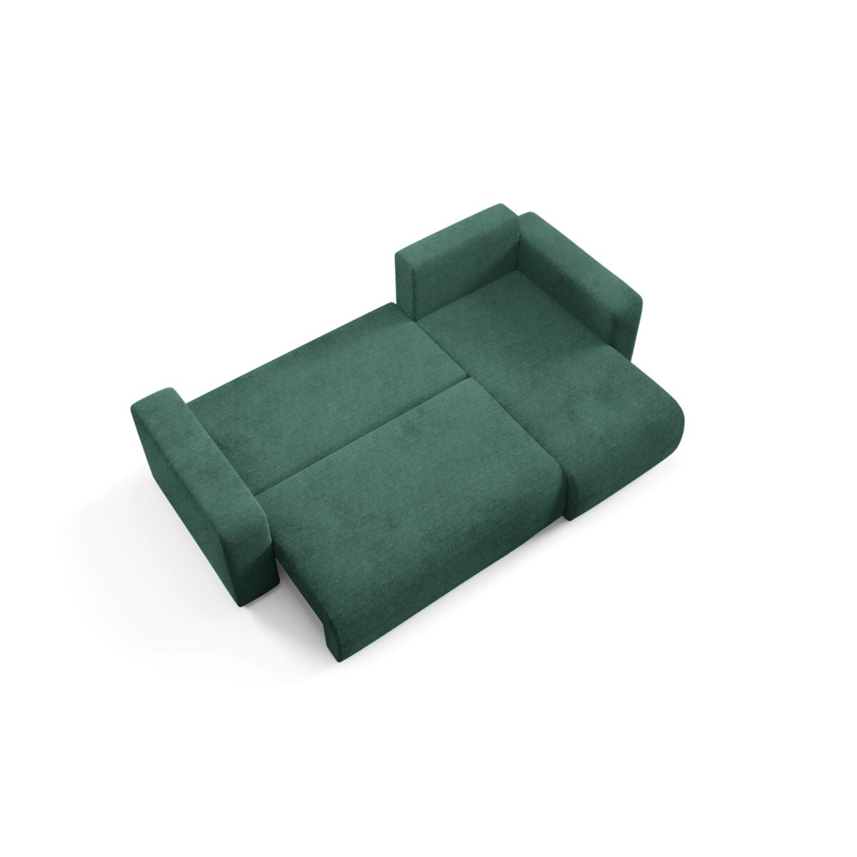 Narożnik EVORA L z pojemnikiem tkanina miękki plusz Kolor: Onega 01