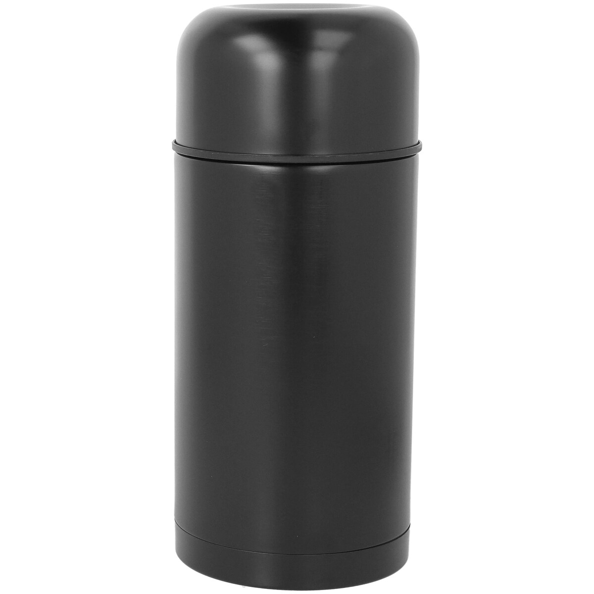 Termos obiadowy na obiad zupę żywność 1000ml z pokrowcem czarny BRUNBESTE BB-1060