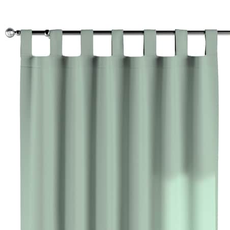 Zasłona na szelkach 1 szt. 130x245 zieleń eukaliptusa