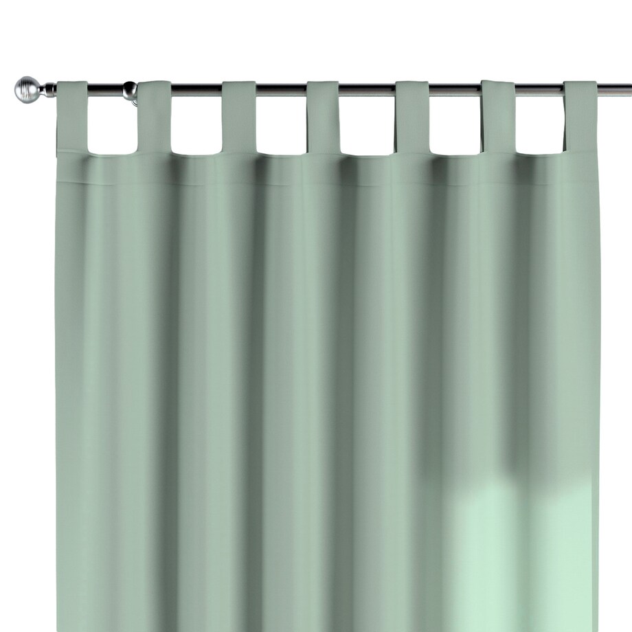 Zasłona na szelkach 1 szt. 130x245 zieleń eukaliptusa