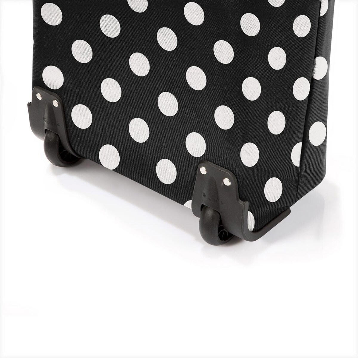 Wózek na zakupy TROLLEY M FRAME, dots white