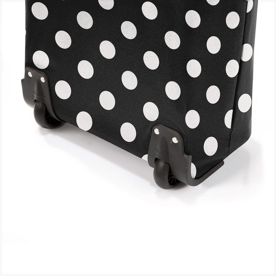 Wózek na zakupy TROLLEY M FRAME, dots white