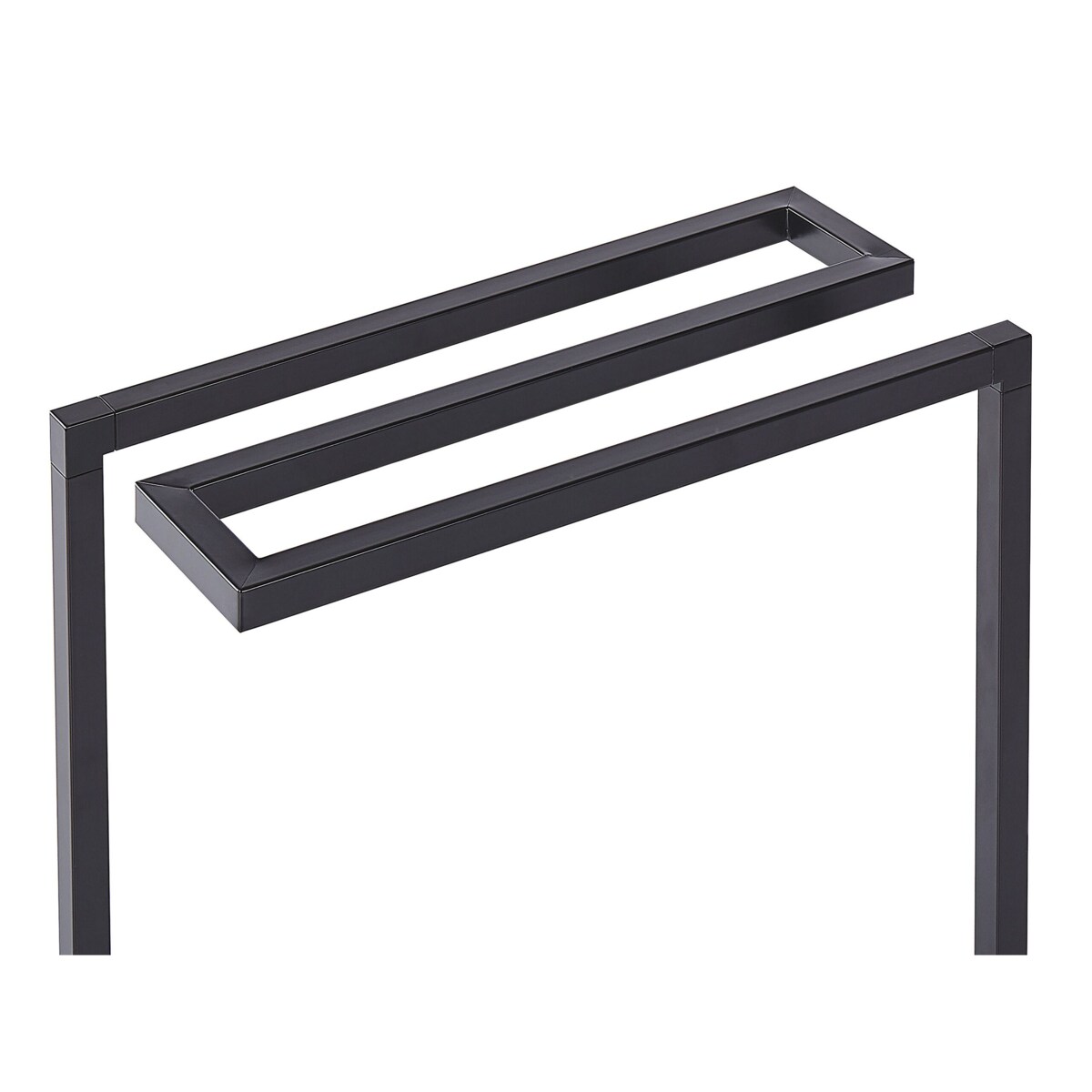 Stojak na ręczniki 42 x 83 cm czarny GARCITAS