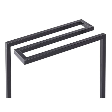 Stojak na ręczniki 42 x 83 cm czarny GARCITAS