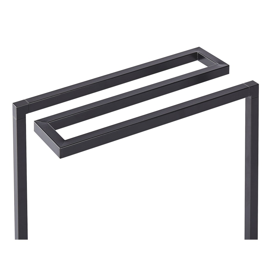 Stojak na ręczniki 42 x 83 cm czarny GARCITAS