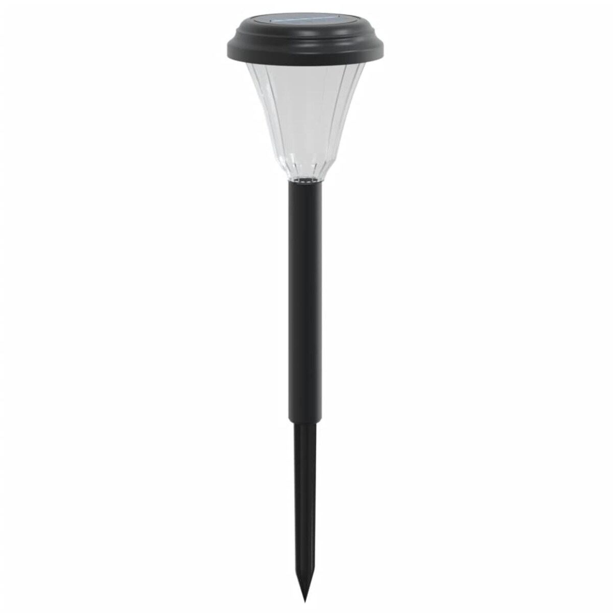 vidaXL Solarne lampki ogrodowe, z kolcem, 12 szt., białe światło