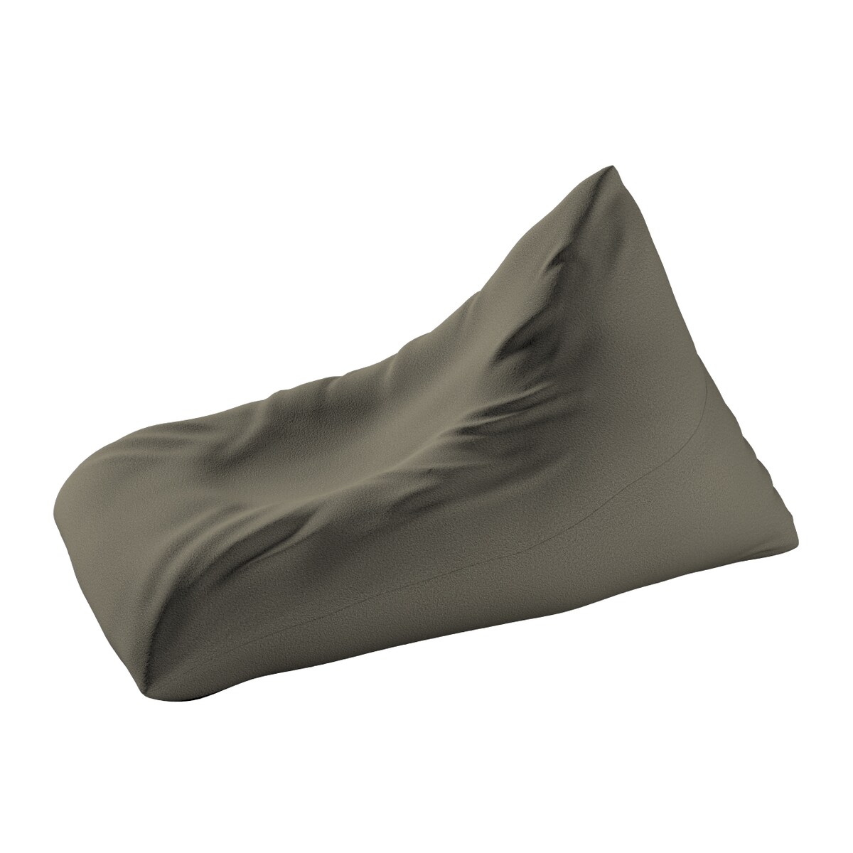 Pufo-leżanka, ciemny beż, 85 x 140 x 100 cm, Boucle