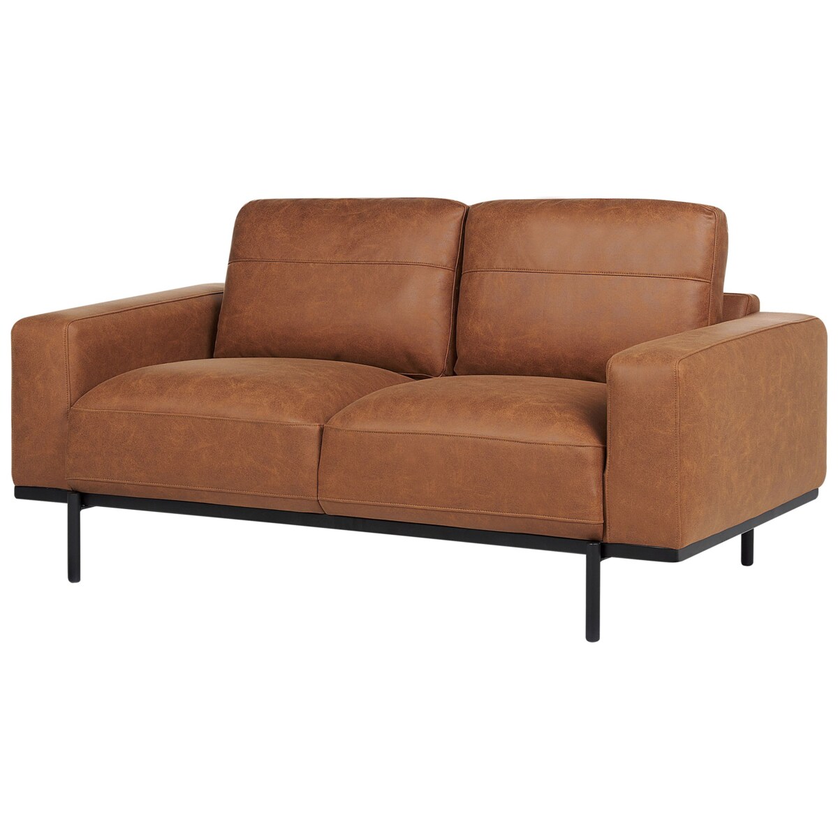 Sofa 2-osobowa brązowa SOVIK