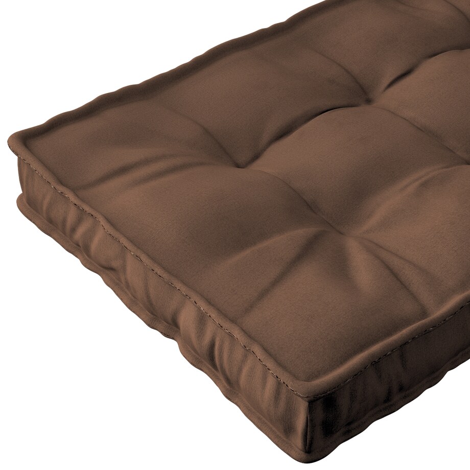 Materac francuski, brązowy, 120x60x10cm, Rainbow Cream