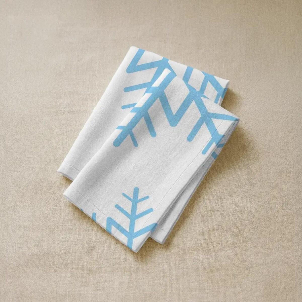 Serwetki świąteczne - Śnieżynka (2szt.)