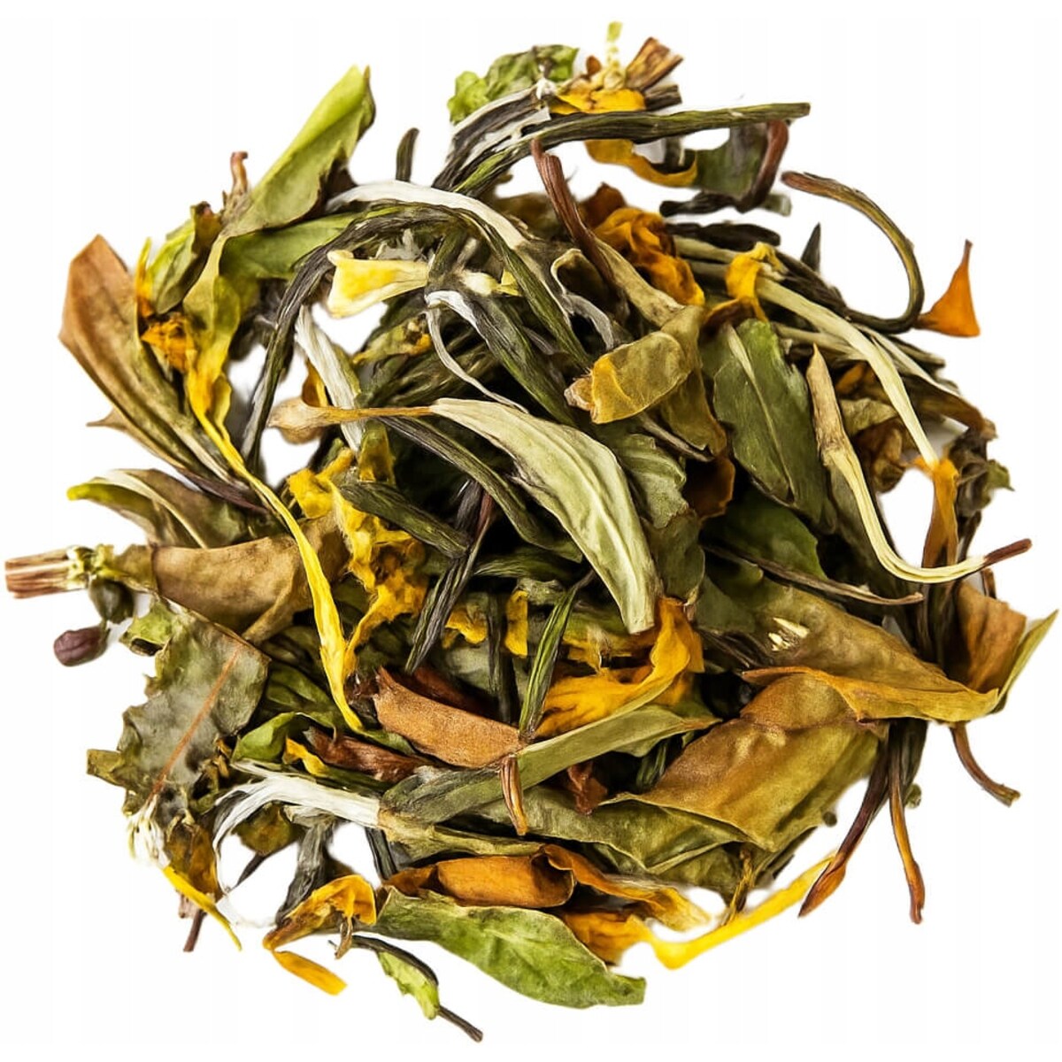 Herbata biała CHILLOUT TEA nagietek mango liście czarnej porzeczki 60g