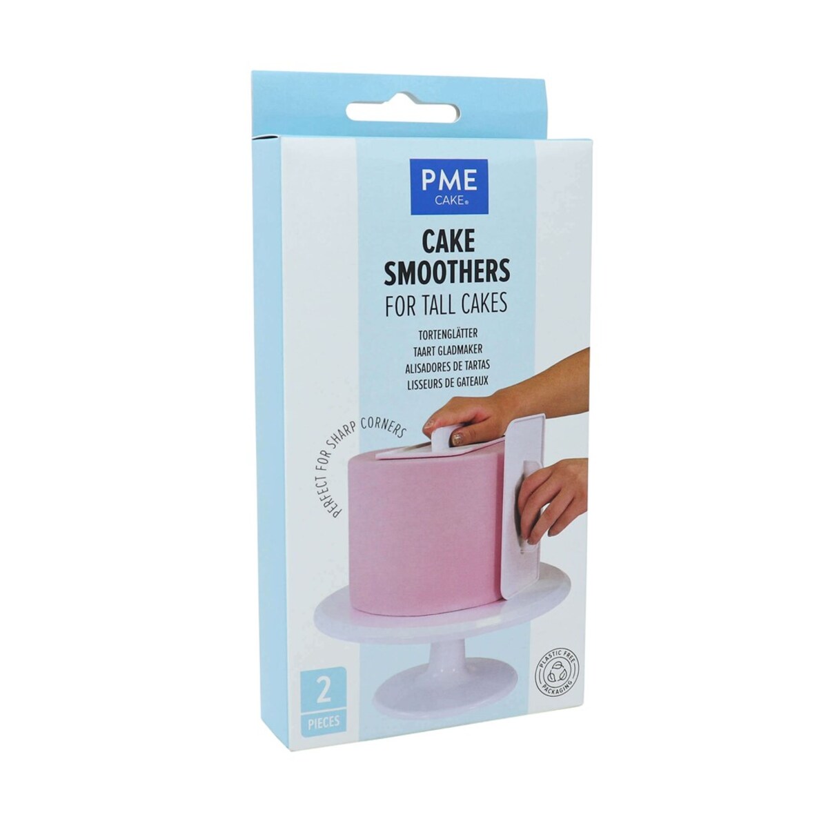 PME 2 łopatki do wygładzania wysokich ciast