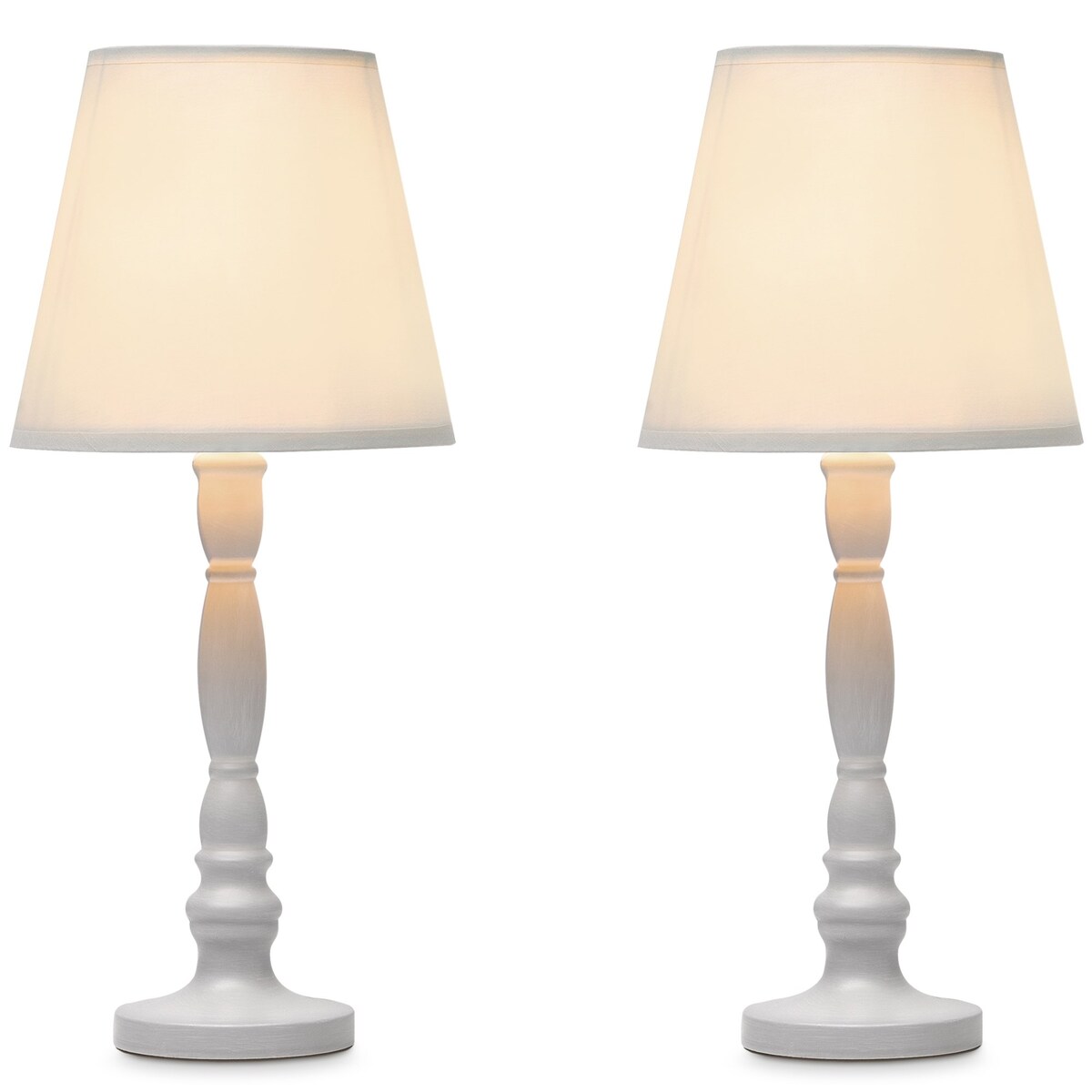 KONSIMO GITTA Lampka nocna 2szt kolor szary