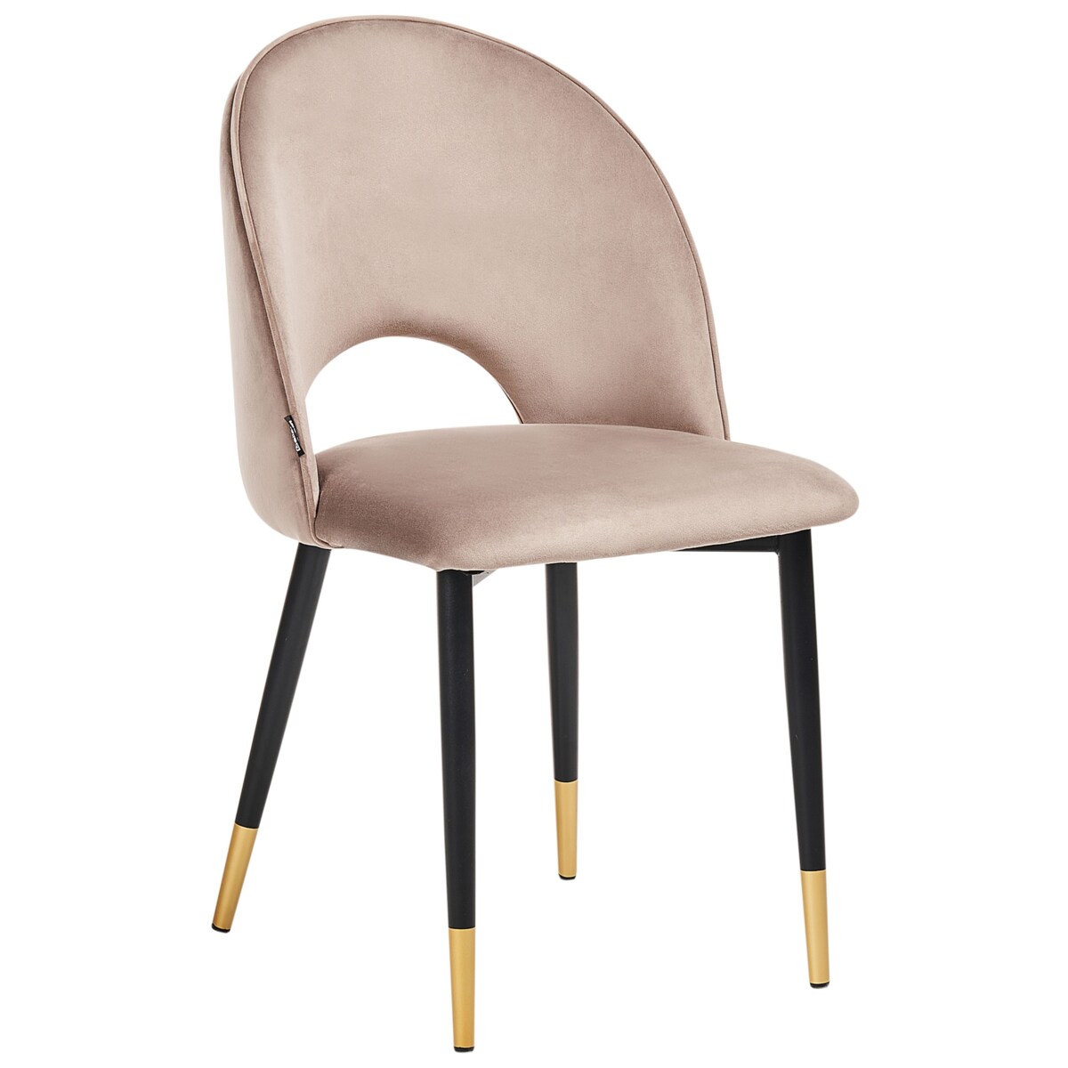 Zestaw 2 krzeseł do jadalni MAGALIA Beżowoszary