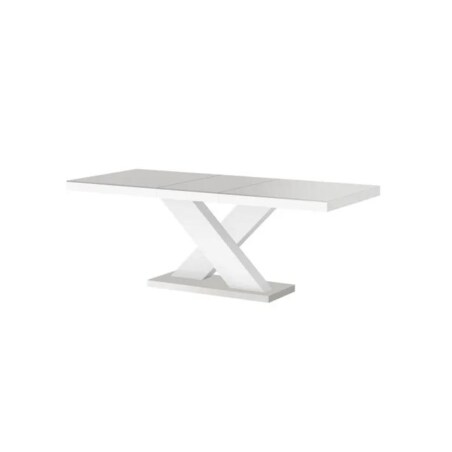 Ława XENON MINI MAT 120x60 jasno szara/biała