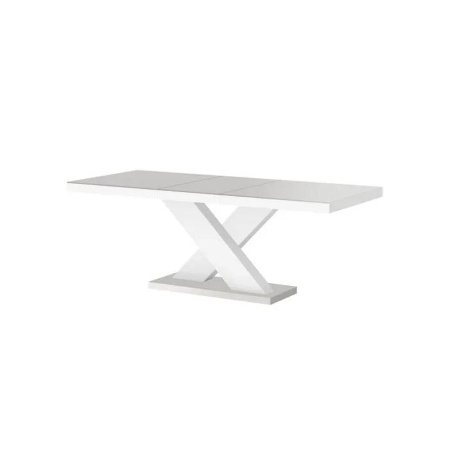 Ława XENON MINI MAT 120x60 jasno szara/biała