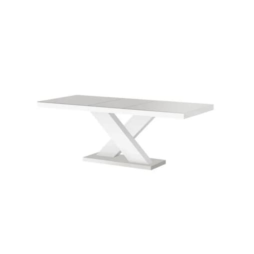 Ława XENON MINI MAT 120x60 jasno szara/biała