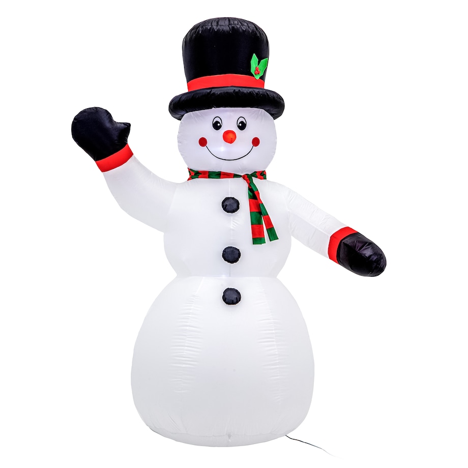 Bałwan Nadmuchiwany Świecący Duży Pompowany Led 180Cm Dmuchaniec