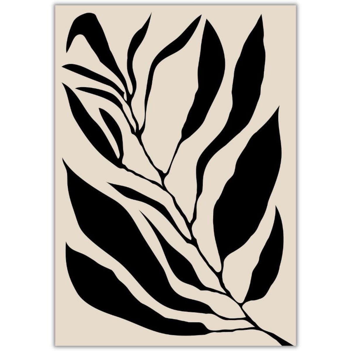 plakat black abstract 1 50x70 cm