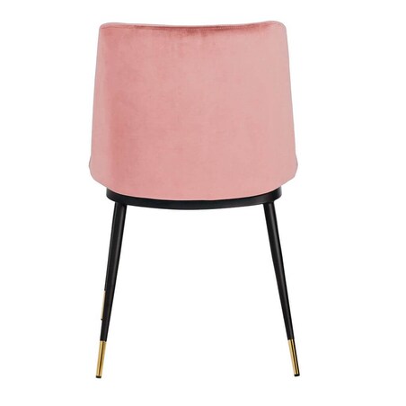 Krzesło do jadalni Diego KH1201100122.PINK King Home tapicerowane różowe