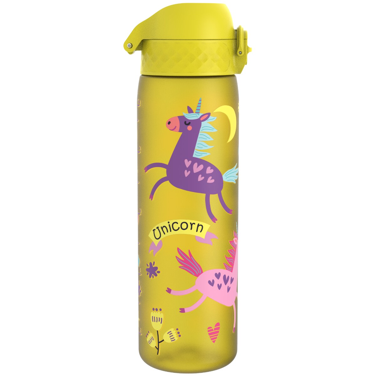 Butelka ION8 I8RF500PYUNIC Unicorns (Yellow)