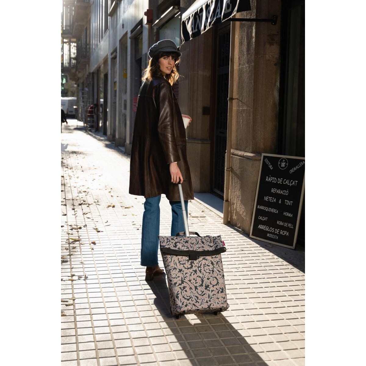 Wózek trolley M baroque marble