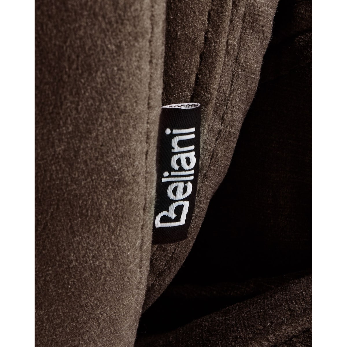 Fotel obrotowy NOLVIK Welur Ciemnobrązowy