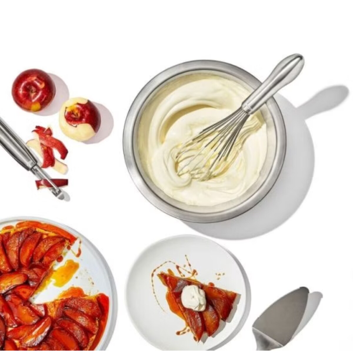 Trzepaczka stalowa Steel, 29 cm, Oxo