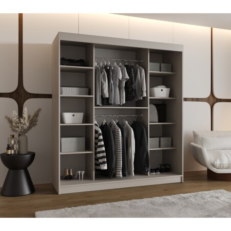 Szafa przesuwna MILO 180 kaszmir