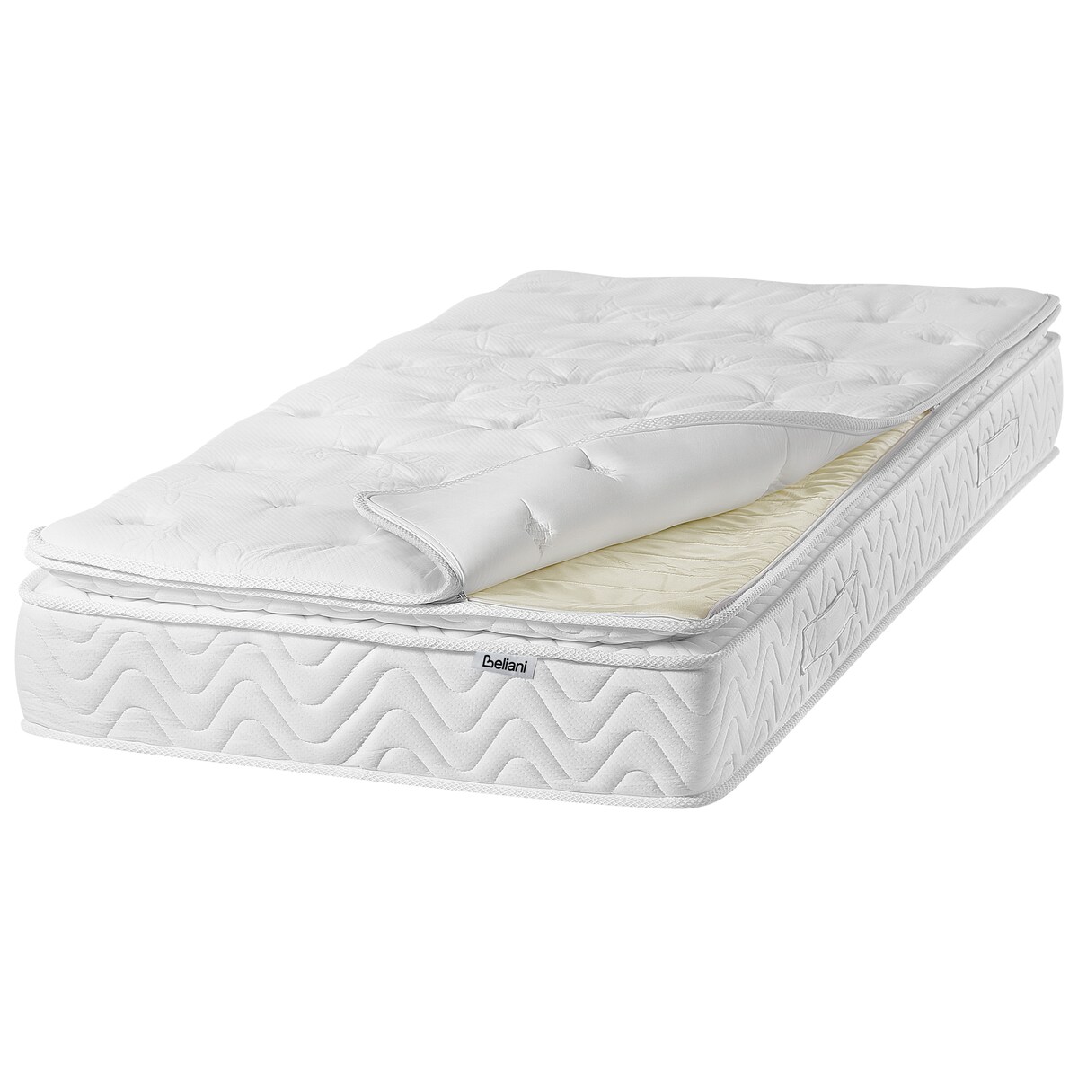 Materac kieszeniowy z pianką termoelastyczną LUXUS H3/4 twardy 90 x 200 cm