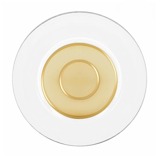 Szklany kinkiet Eden Wall lampa ścienna LED 6,4W 3000K złota