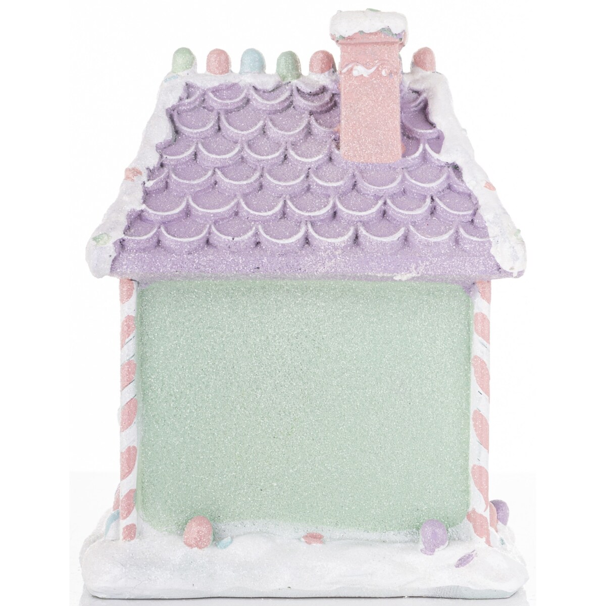 Domek ciasteczkowy LED 21,5x16x14 cm BISCOTTO niebieski