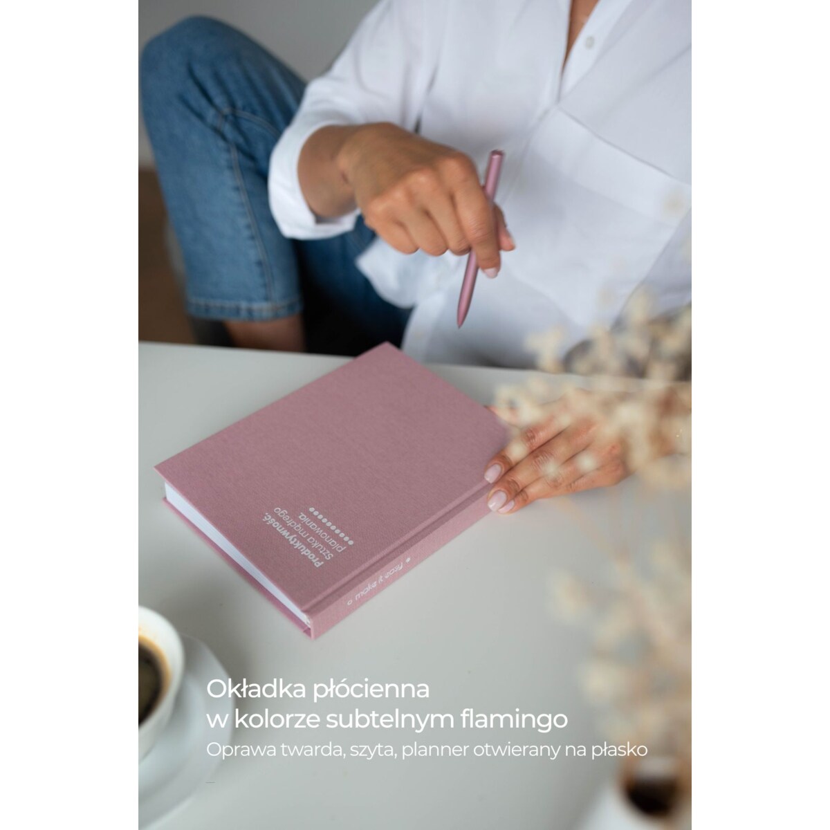 Planner produktywności – dzienny – NICE PINK