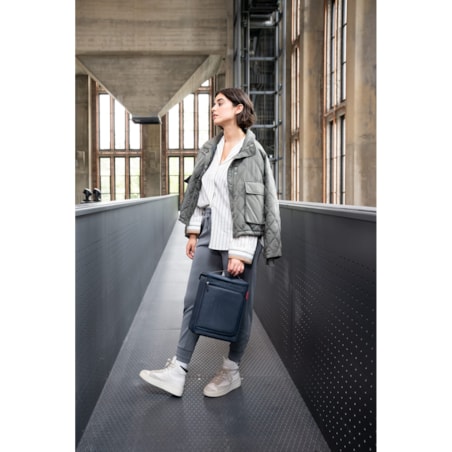 Torba COOLERBOX, herringbone dark blue