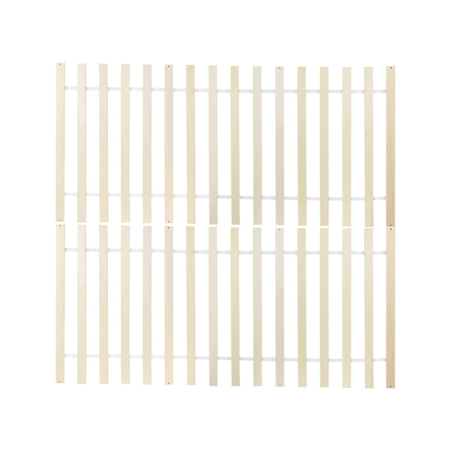 Łóżko drewniane 160 x 200 cm ciemne TANNAY