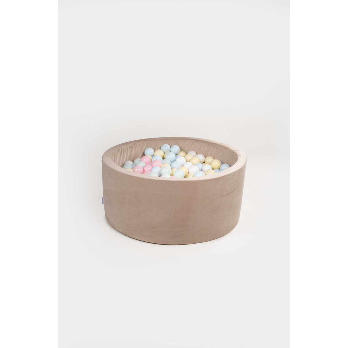 Suchy basen 40x90 - beżowy + 400 piłek PASTELOWE