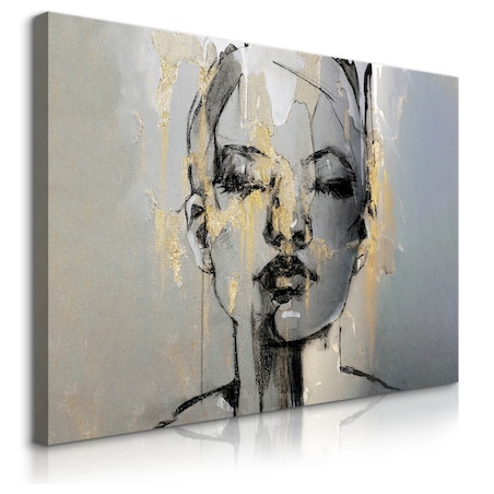 Obraz do Salonu PORTRET Kobiety Abstrakcja, 100 x 70 cm, Muralo