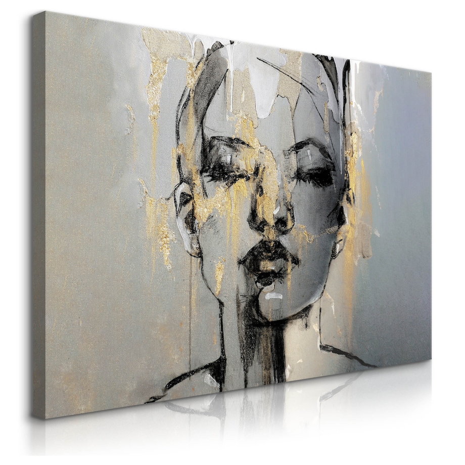 Obraz do Salonu PORTRET Kobiety Abstrakcja, 100 x 70 cm, Muralo