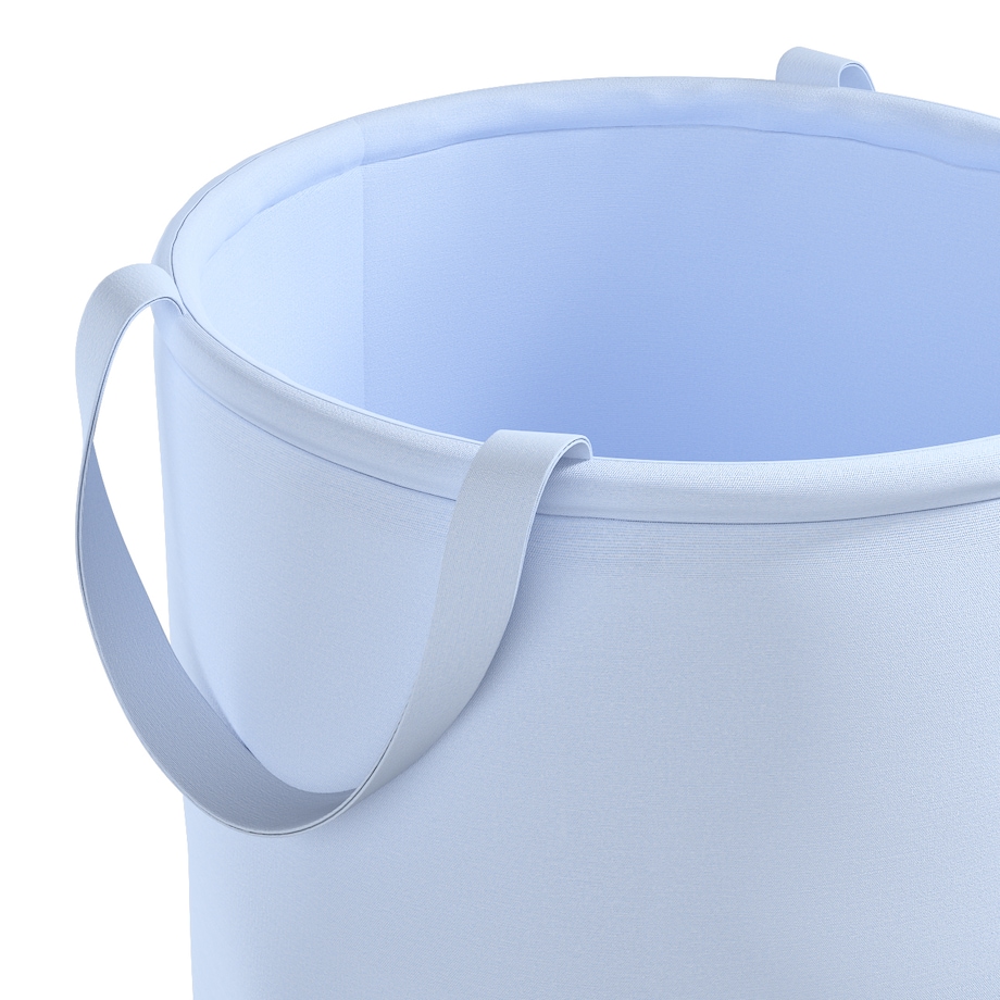 Kosz na zabawki Tobi, pastelowy niebieski, 40x50cm, Happiness