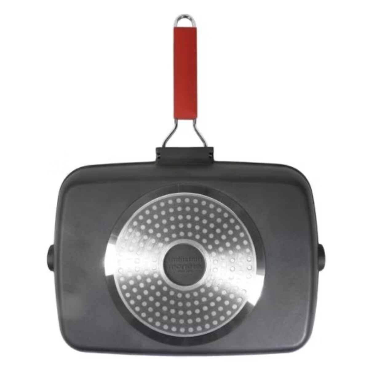 Moneta Grillpfanne 24x24cm Induktion - Antihaft Pro Grill Mit Klappgriff