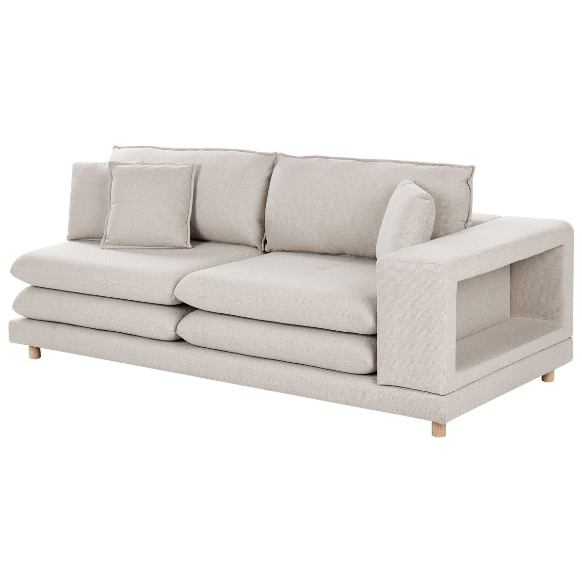 Sofa 2-osobowa beżowa HEDEN