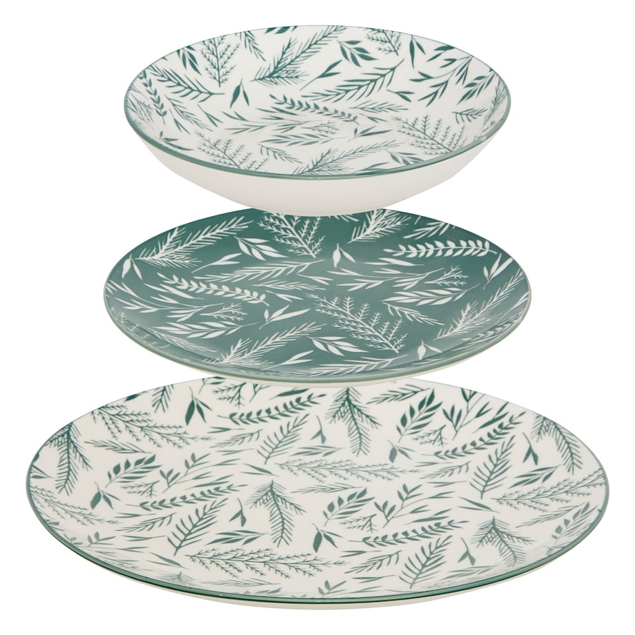 Zestaw obiadowy ARETHA dla 4 osób porcelanowy