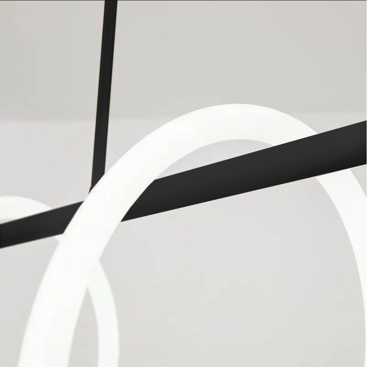 Kinkiet Lampa Ścienna Long Black Lina Led